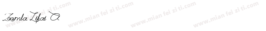 Zoomla Likai A 044字体转换